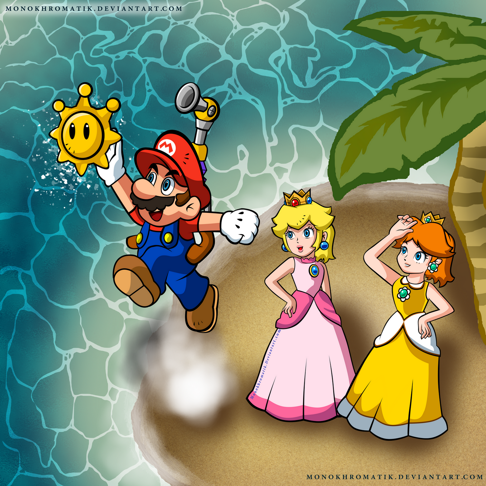 Revisión de la luz del sol de Super Mario