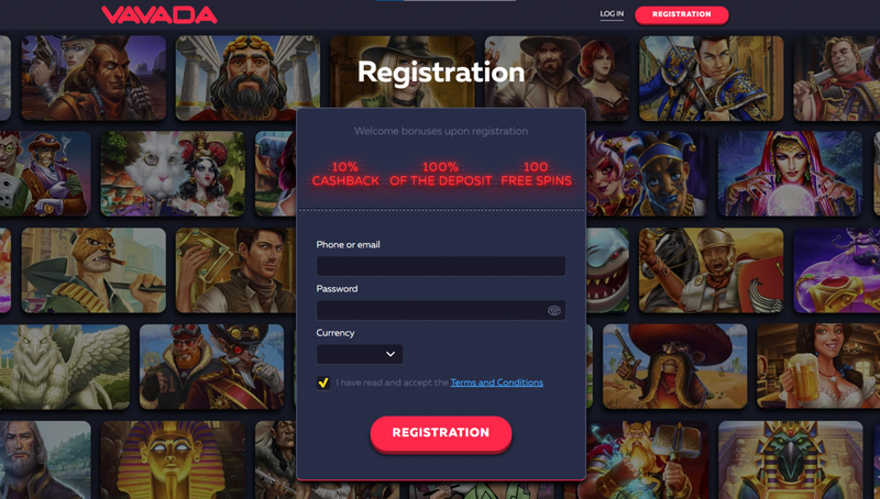 Сайт официального сайта онлайн-казино Vavada (Vavada)